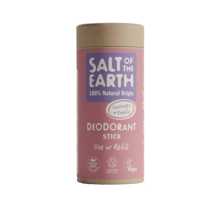 Salt of the Earth Lavender & Vanilla Deodorant Stick - Use or Refill 75g